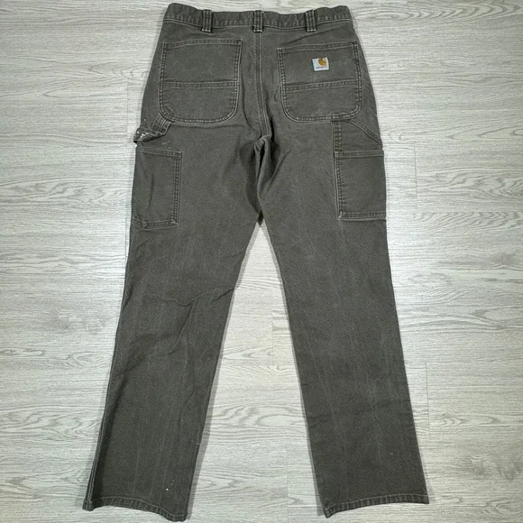 Carhartt Men's Work Pants Rugged Flex Relaxed Fit Duck Utility Brown 32x32 - Picture 8 of 10